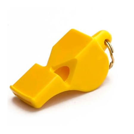 Kemp Usa Kemp Bengal 60 Whistle, Yellow, 10-426-YEL 10-426-YEL